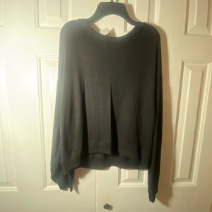 Z Supply Black Long Sleeve Top